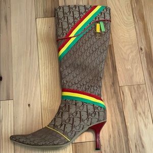 dior rasta boots